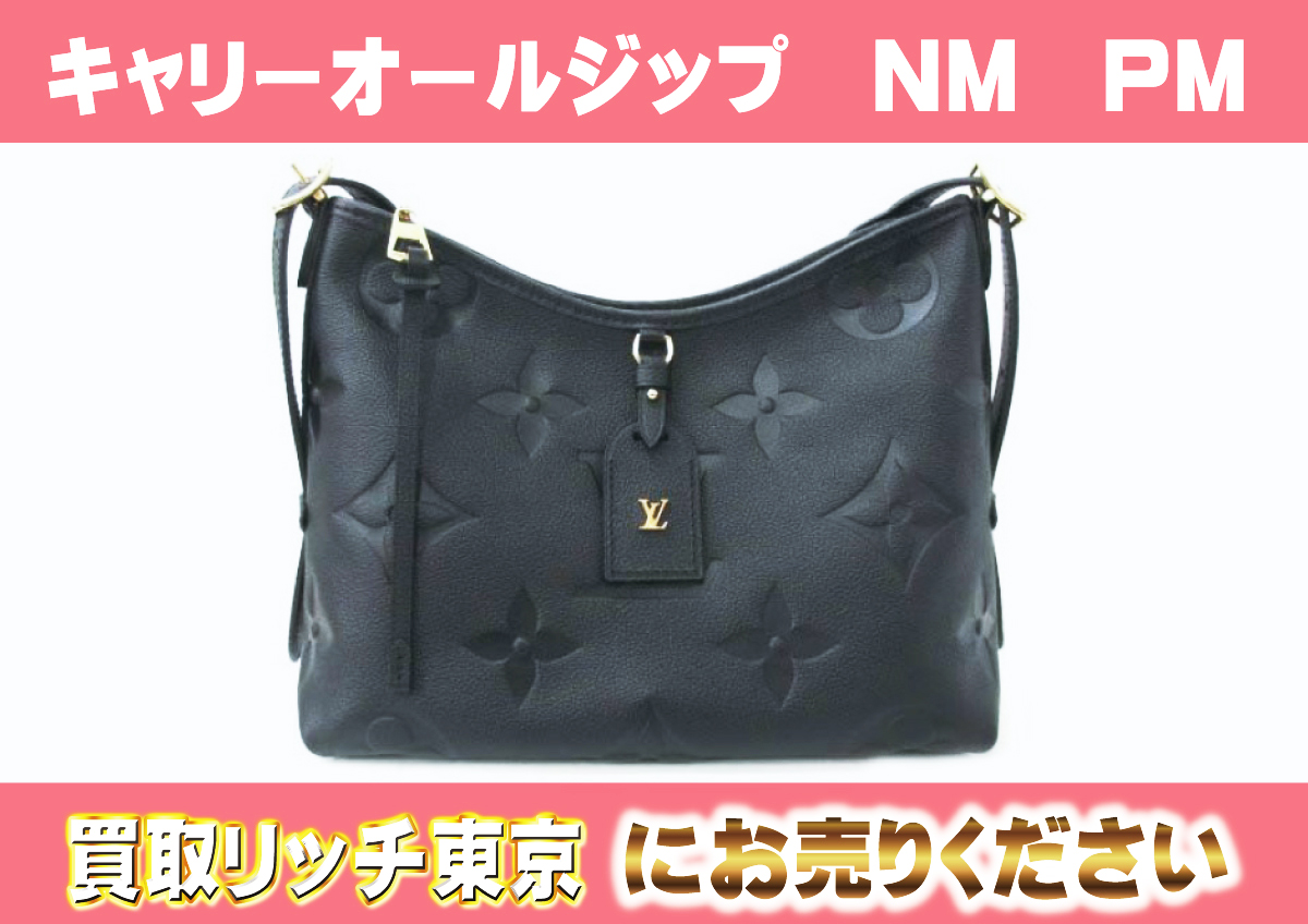ルイヴィトン】M46288 アンプラント キャリーオール ジップ NM PM  