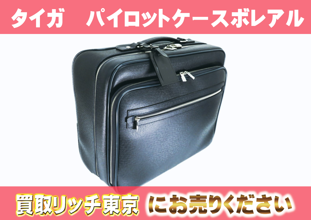 ルイヴィトン】M32673 タイガ パイロットケース ボレアル キャリー  