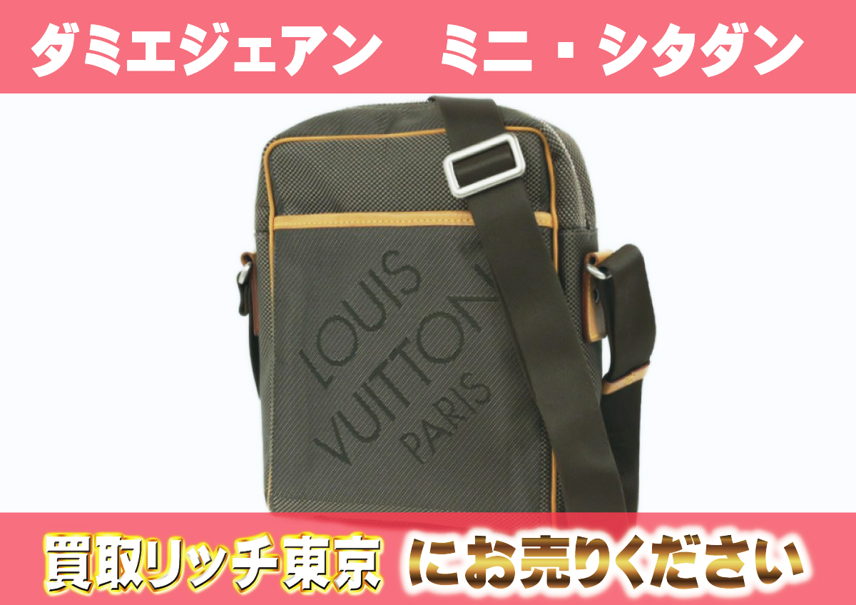 ルイヴィトン】M93621 ダミエジェアン ミニ・シタダン テール 